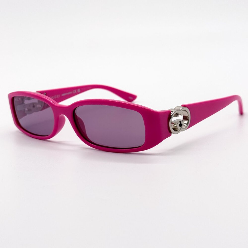 NEW GUCCI GG1661S 004 PINK WOMEN SUNGLASSES GUCCI - Picture 4 of 13